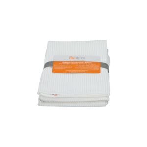 TOWEL 2PCS SET 12X25" WAFFLE WHITE M.K TOWEL 2PCS SET 12X25" WAFFLE WHITE M.K